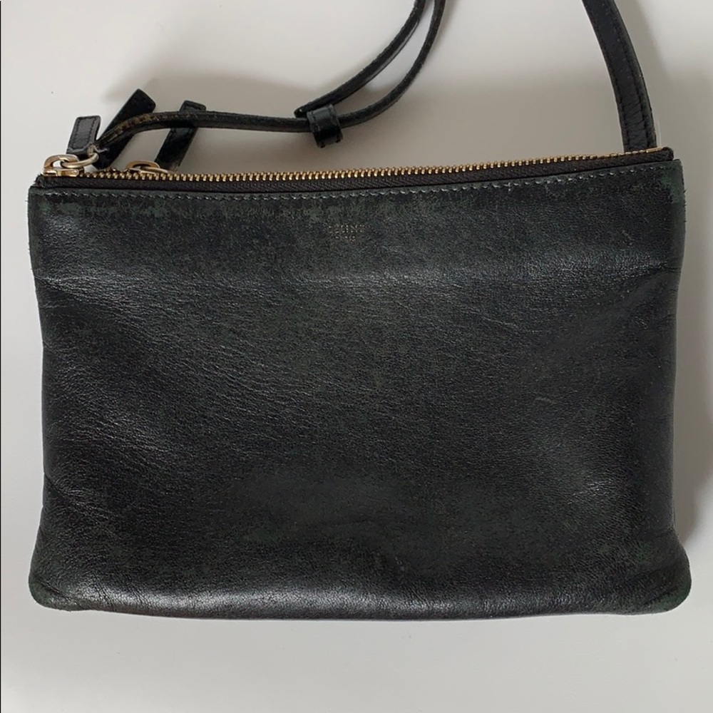 Celine trio crossbody black
